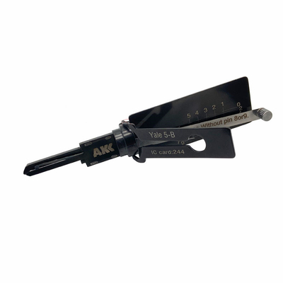 Αγορά κλειδιά κλειδαρά εργαλεία Yale-5-B 6-Pin 2-IN-1 Pick για Yale κλειδαριές πόρτας AKK εργαλεία online manufacture