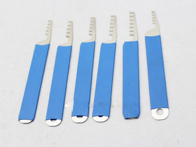 Αγορά Έξι σε ένα στυλ Comb Stainless Steel κλειδαριές για αρχάριους ηλεκτρονική κατασκευή