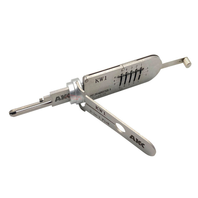 KW1 2-IN-1 PICK ανοίγματος ατσάλινου κλειδαριού pick set singel package υψηλής ποιότητας