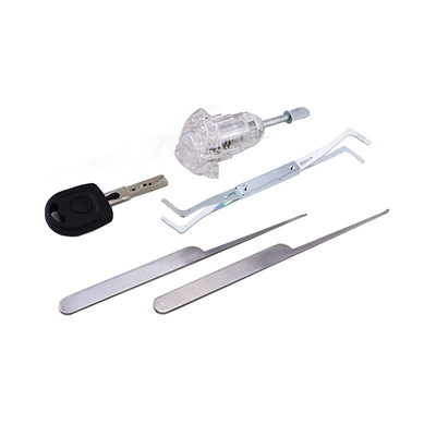 Κλειδωτήρας Κλειδωτήρας Συγκρότημα Διαφανούς Κλειδωτήρα Αυτοκινήτου Για VW HU66 Με 3 Κλειδωτήρες